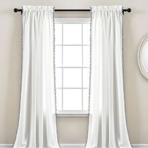 NATE BERKUS LIGHT-FILTERING CURTAIN PANEL